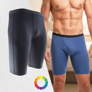 Predĺžené pánske merino boxerky