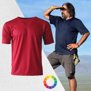 Ľahké merino tričko pánske