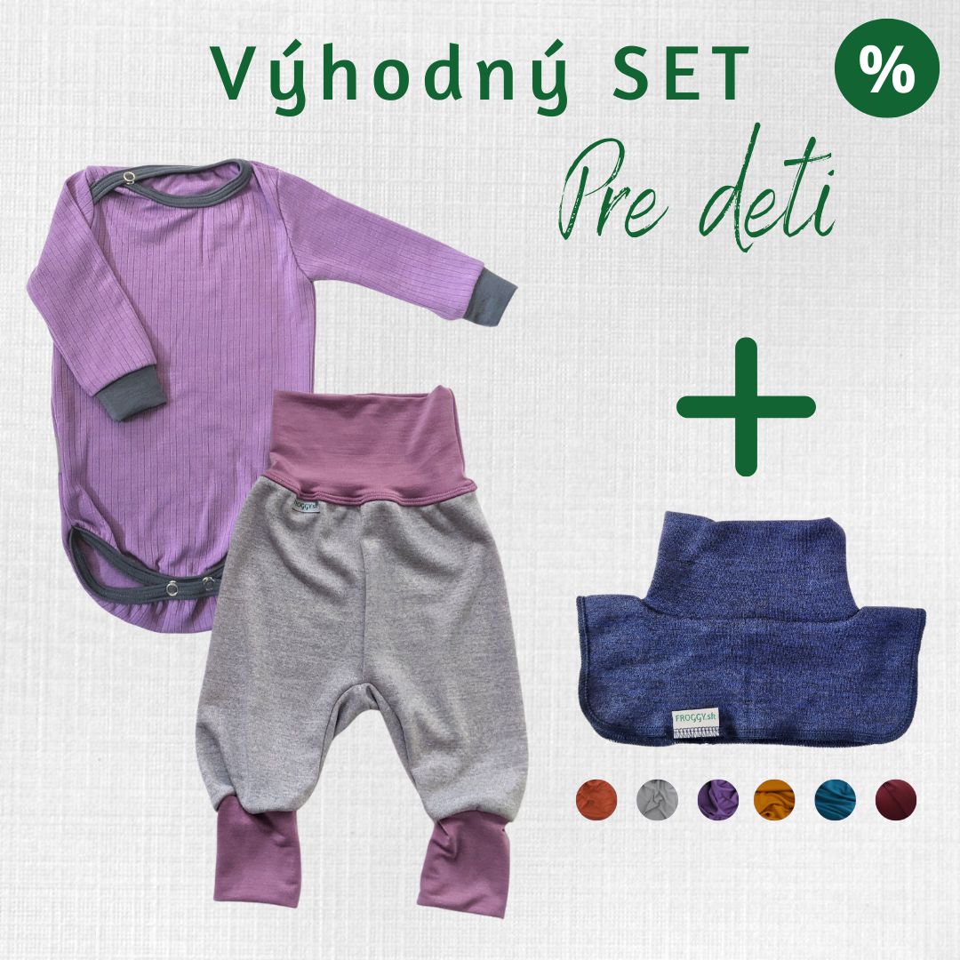 Merino set – body Beluša a kamašle Príslop
