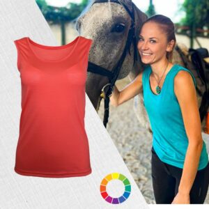 Tenké merino tielko dámske