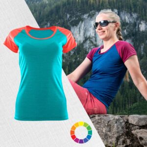 Dizajnové merino tričko