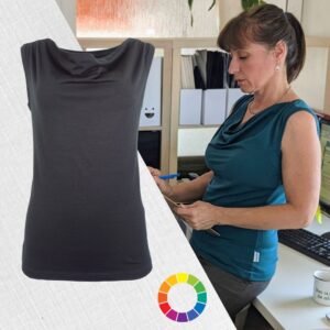 Elegantné merino tričko dámske