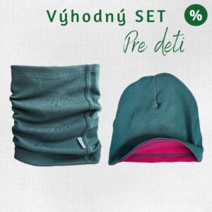 Lacnejší merino set pre deti