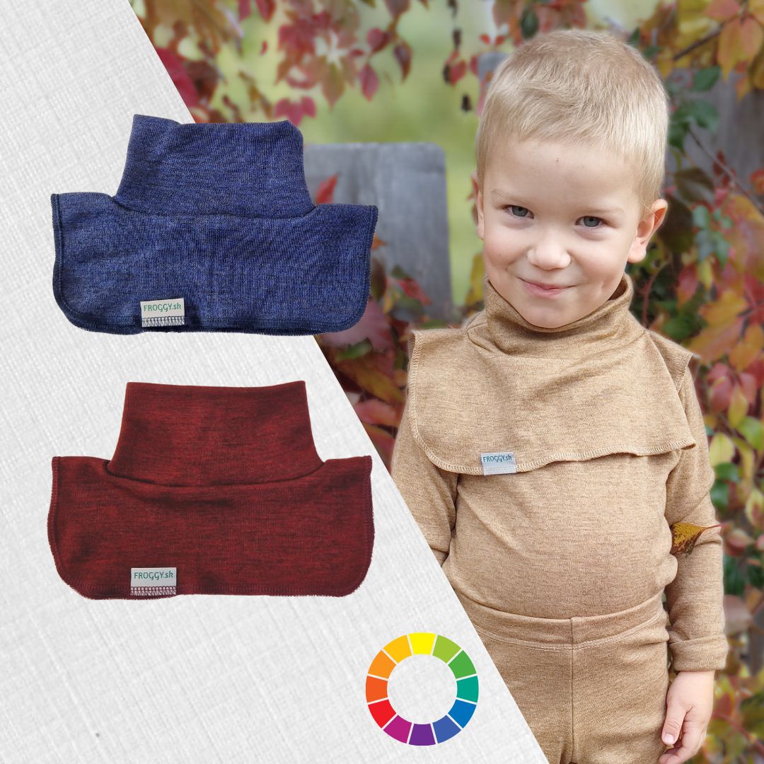 Detský merino nákrčník Lučivná