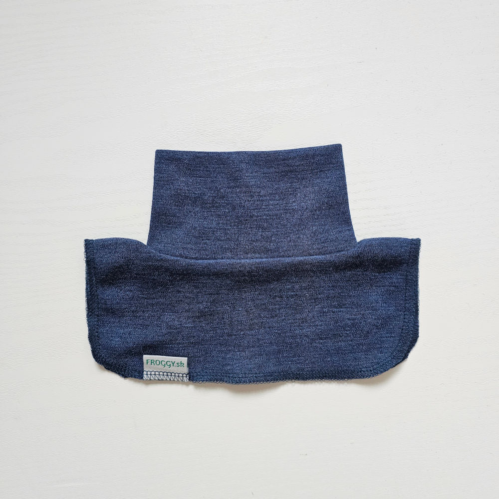 Merino hrejivý nákrčník pre deti