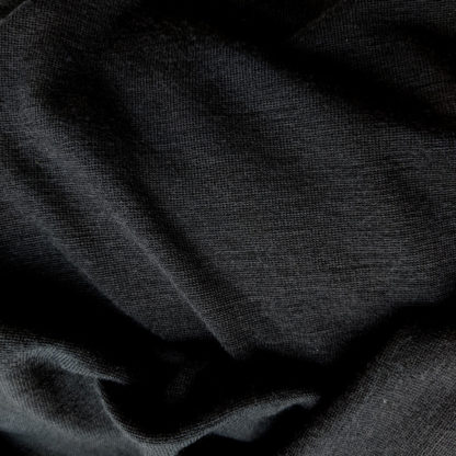 Merino úplet 300 g čierna