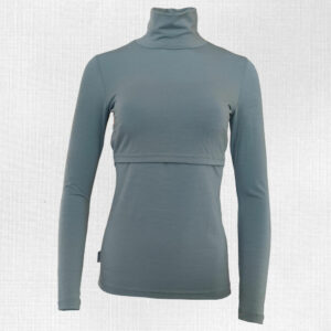 Dámsky merino rolák na dojčenie