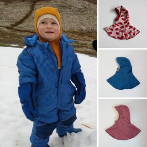 Hrejivá termo merino kukla pre deti