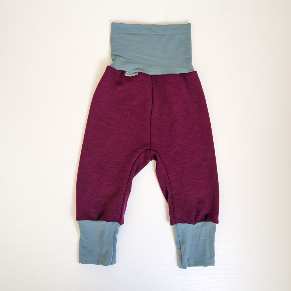 Rastúce merino tepláky pre bábätká