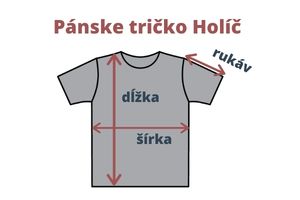 Merino tričko Holíč - miery 