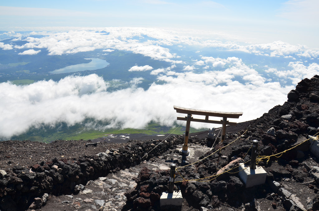 výstup na horu Fuji