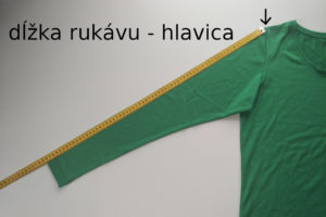 dĺžka hlavicového rukávu - funkčné merino tričko froggywear