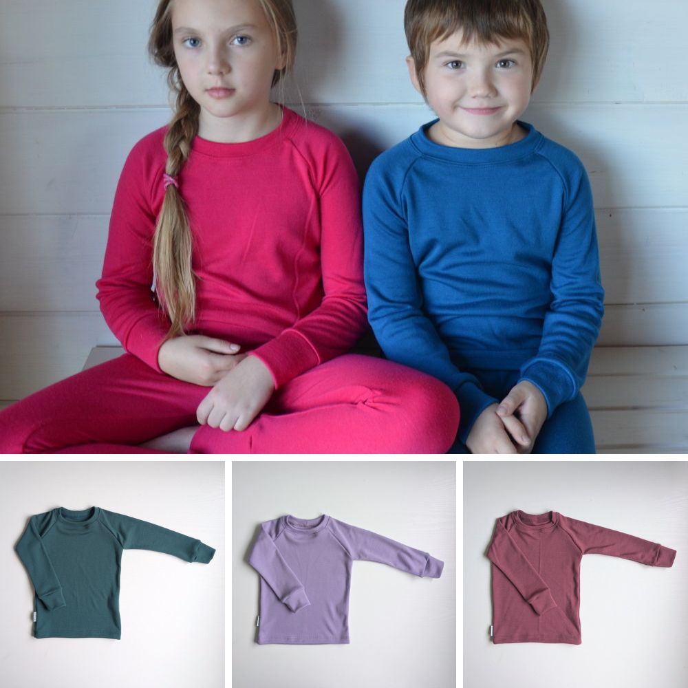 Detské merino termo tričko Hrádok 92 – 116 cm