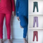 Vlnené hrubé spodky pre deti