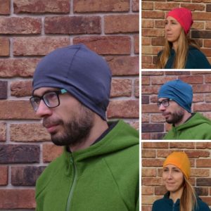 Tenká merino čiapka Kremenec pre dospelých