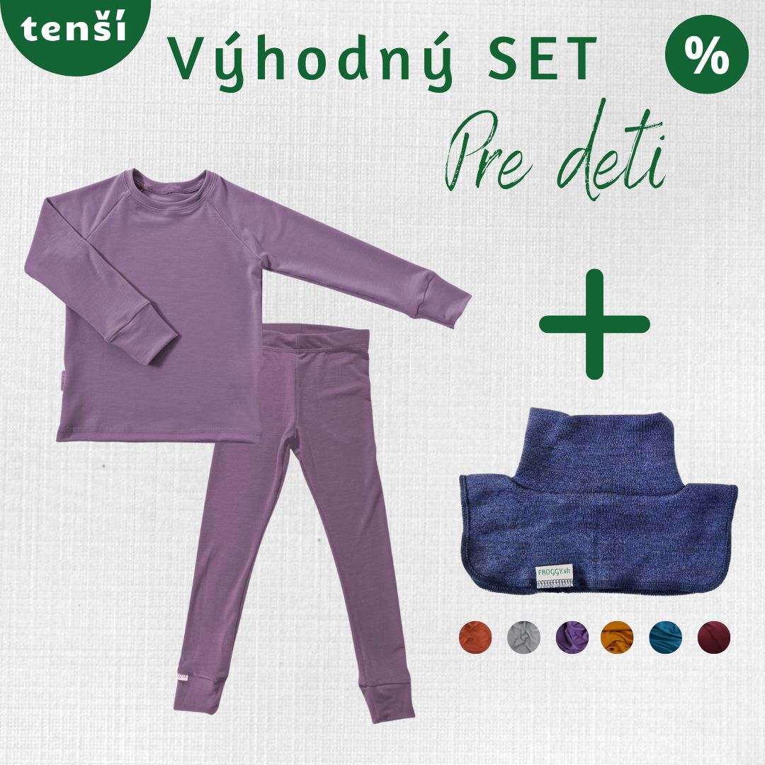 Detský merino set Pasienok 92 – 116 cm