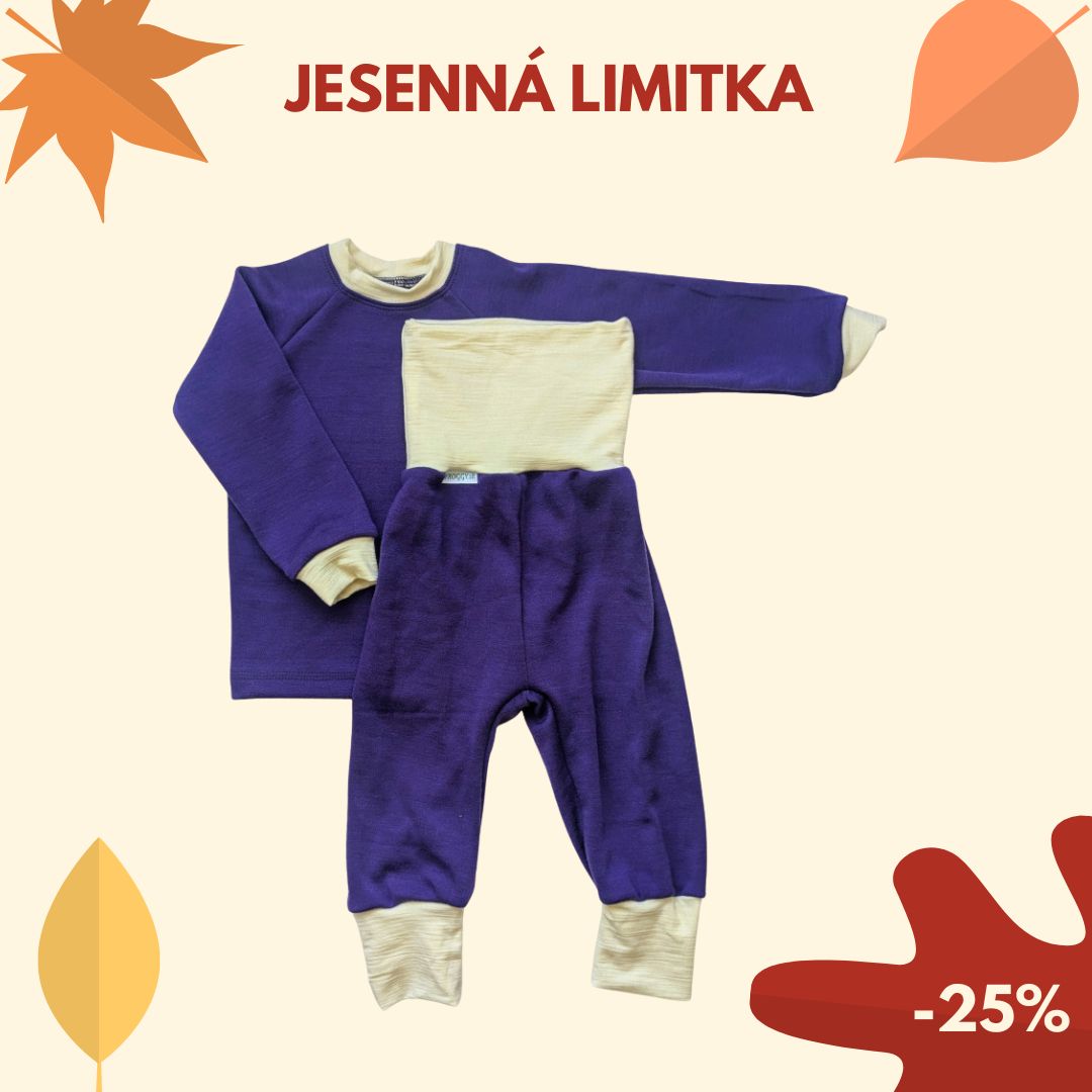 Detský merino set Dubovec – limitka