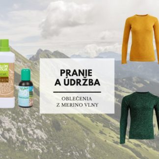 Pranie a údržba