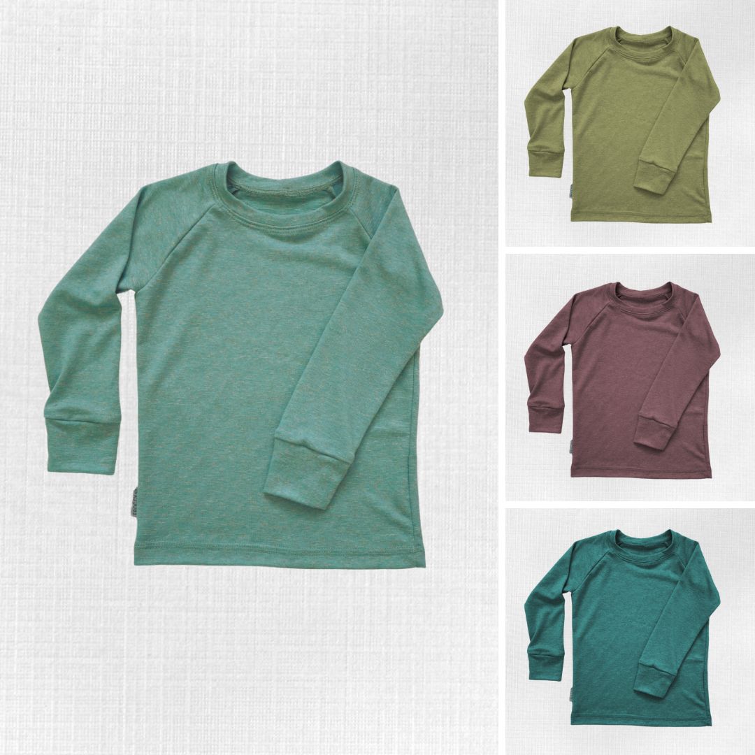 Detské merino tričko s tencelom Brezovo 92 – 152 cm