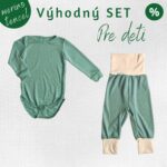 Lacnejší set merino tencel konope pre bábätká