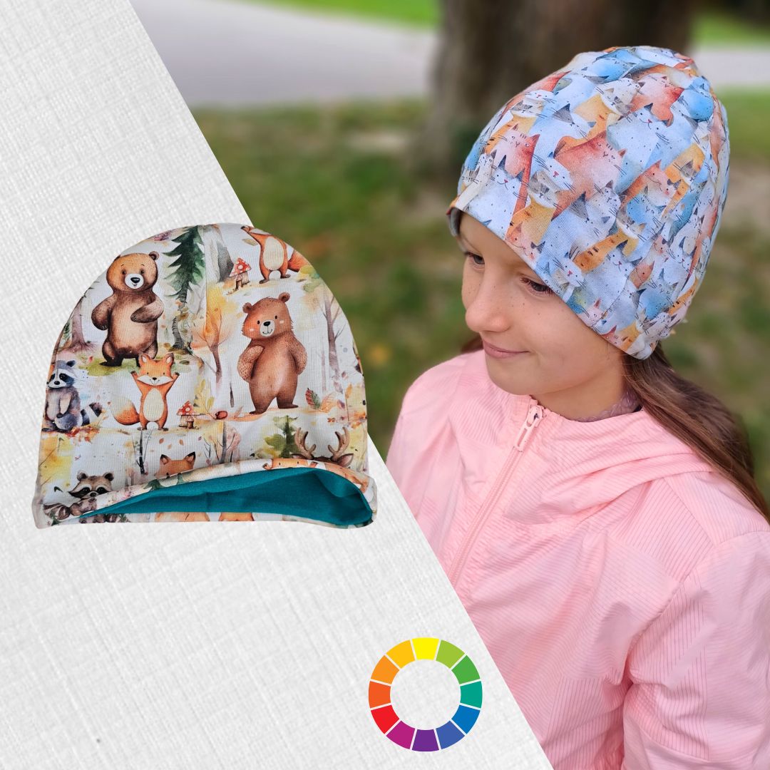 Detská merino čiapka Čemerka