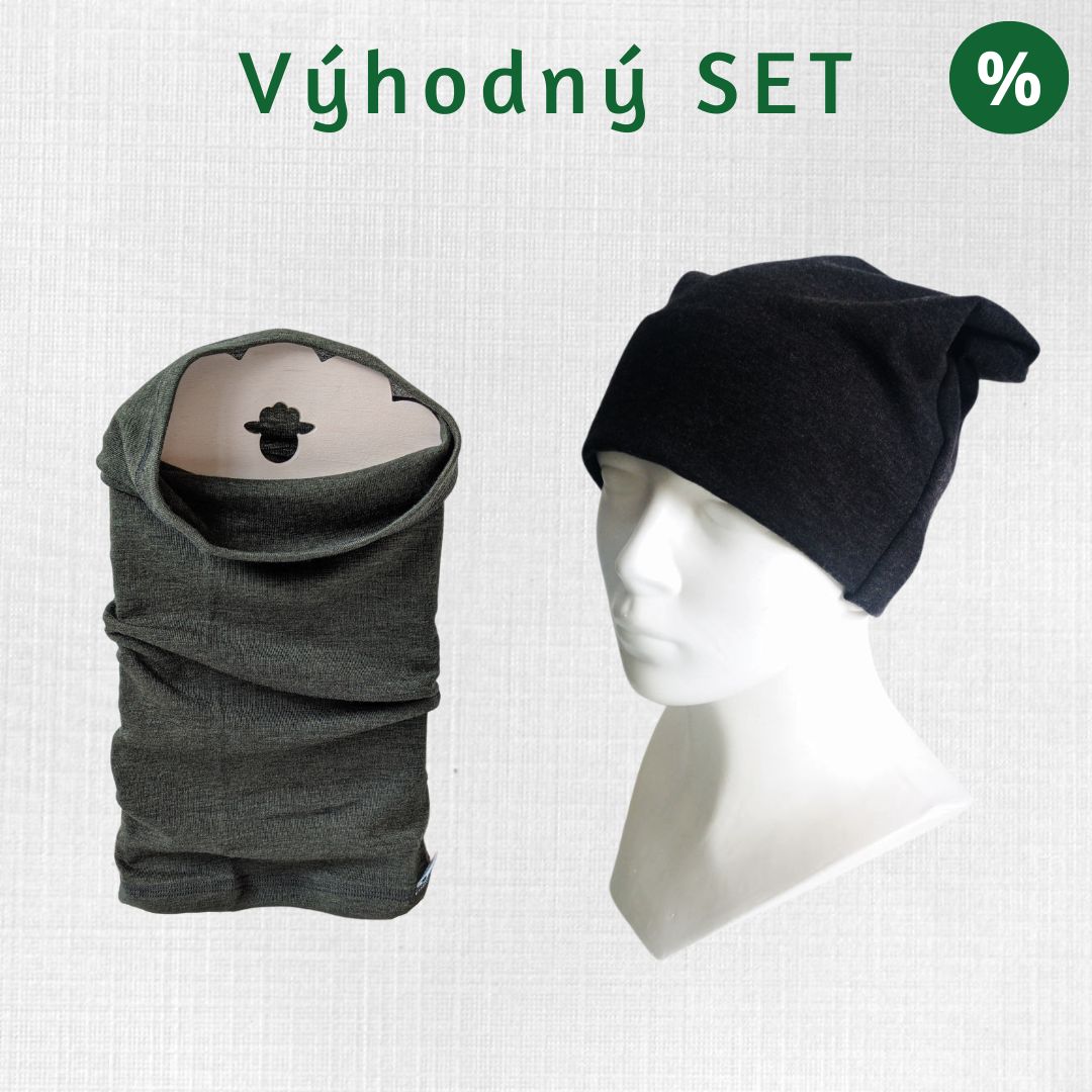 Termo set z merino vlny unisex