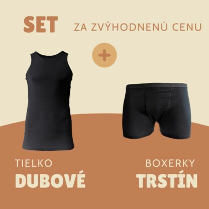 Merino tielko a pánske boxerky