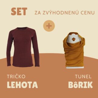 Merino set Tričko a tunel