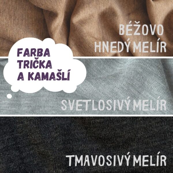 Merino TERMO 100 - farba trička a kamašlí