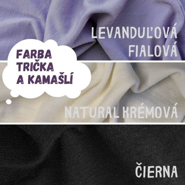 Merino TERMO 100 - farba trička a kamašlí