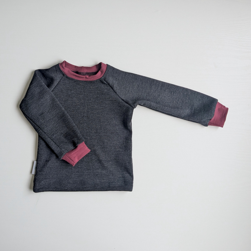 Tričko z ovčej vlny pre bábätká