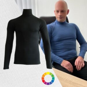 Funkčný pružný merino rolák