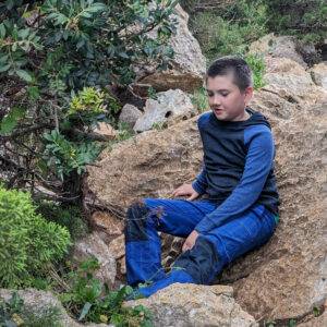 Merino mikina s kapucňou