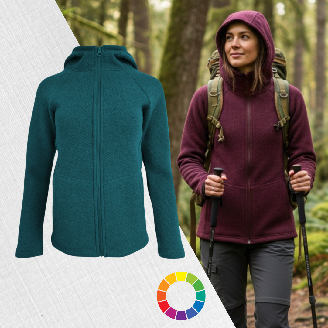 Dámska vlnená termo mikina Bystrá