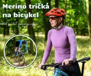 Merino tričká na bicykel