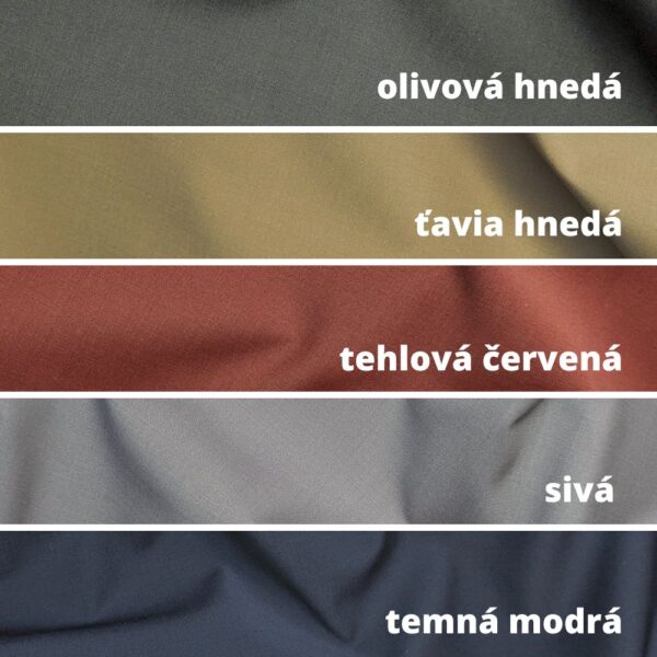 Membránová tkanina s vlnou