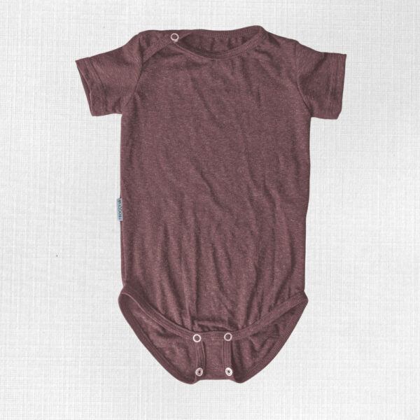 Merino body s krátkym rukávom vlna a tencel