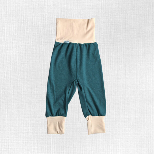 Detské tenké tepláky merino tencel