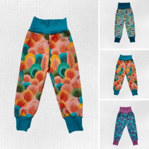 Detské softshelové merino nohavice