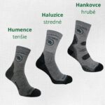 Teplé merino ponožky Froggywear