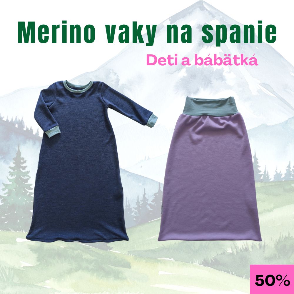Pre deti a bábätká – merino vaky na spanie