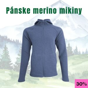 Pánske merino mikiny hrubé