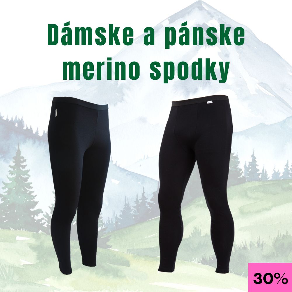 Dámske a pánske merino spodky