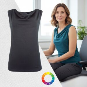 Elastické merino tielko na kojenie