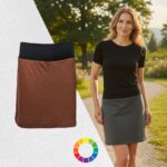 Multifunkčná merino sukňa