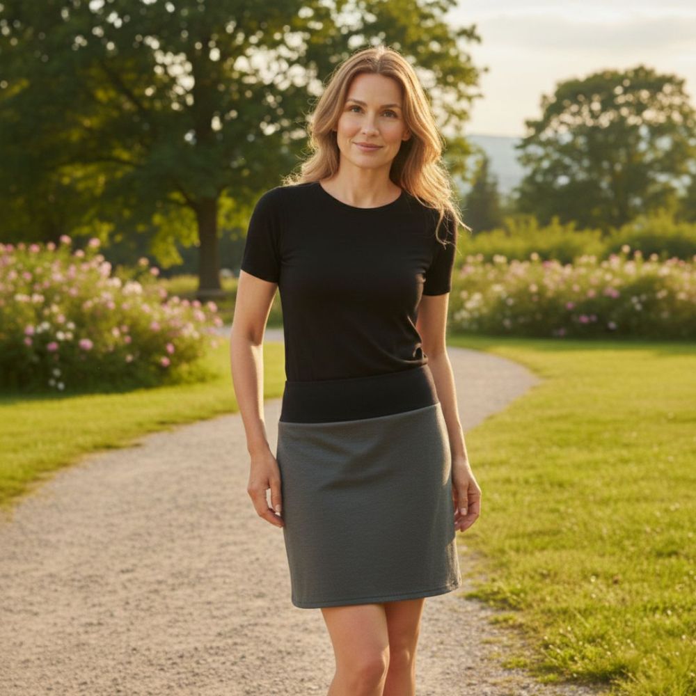 Dámska merino sukňa