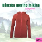 Pružná merino mikina dámska