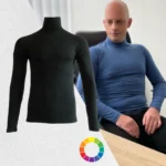 Elastický merino rolák pre mužov