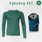 Tenké 100% merino tričko pánske