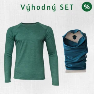 Tenké 100% merino tričko pánske